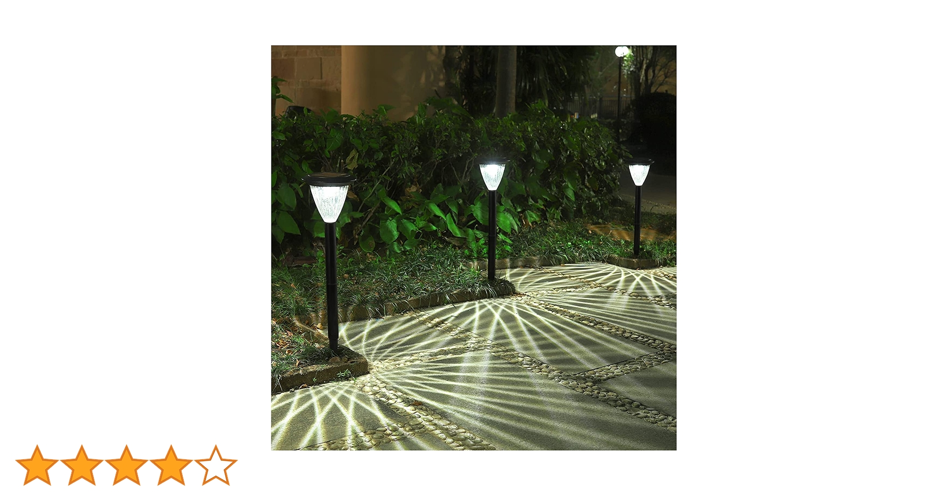 Amazon.co.jp: 翌朝まで長持ち点灯する!! GWSOLAR ガーデニング